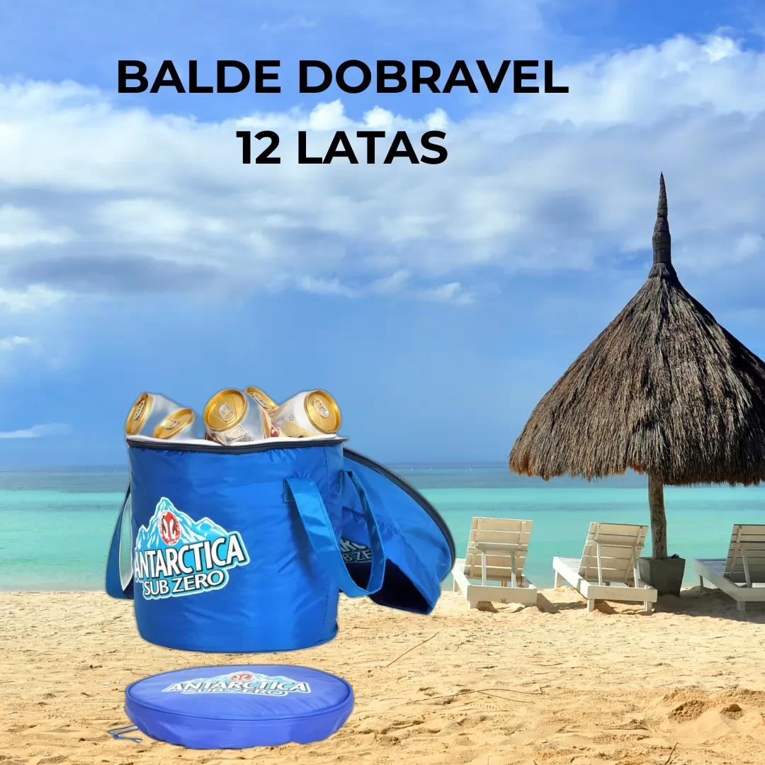 Balde Térmico Dobrável
